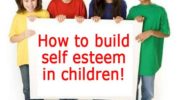 how to build low self esteem for kids and children self esteem activities